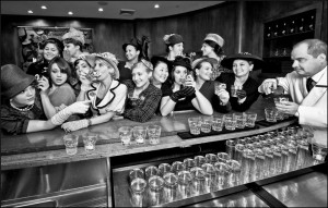 1949, Storming at Sazerac Bar