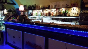 L'interno del bar caffetteria La Perla di Lerici (SP)