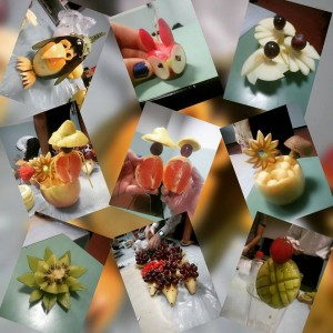 Esempi di intaglio frutta e verdura